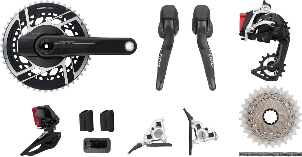 SRAM RED AXS 2x12 com potenciômetro